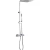 Colonne de douche thermostatique NILA 30 cm x 30 cm