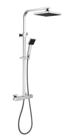 COLONNE DE DOUCHE THERMOSTATIQUE CHROMÉE COLLECTION ENIPEE