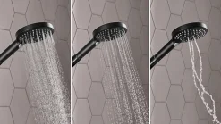 Colonne de douche thermostatique noir Hansgrohe Raindance Select S