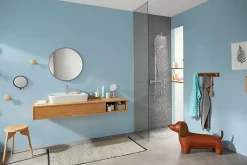 Colonne de douche thermostatique chromé Hansgrohe Croma E