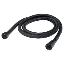 Colonne de douche thermostatique avec pommeau + douchette + flexible + barre réglable, coloris noir mat, Schulte Rain