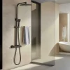 Colonne de douche thermostatique avec pomme de douche