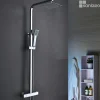 Colonne de Douche Thermostatique Anti-Calcaire Chrome IMEX VIGO BTV013