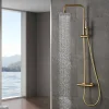 Colonne de Douche Thermostatique Anti-Calcaire Or Brossé IMEX MONZA BTM039/OC