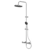 Colonne de douche thermostatique chrome Maza GoodHome