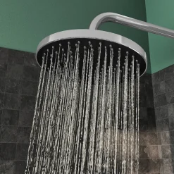 Colonne de douche thermostatique chrome Maza GoodHome