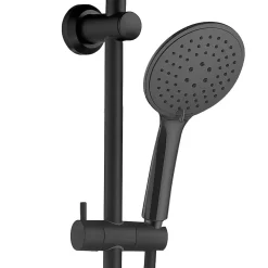 Colonne de douche thermostatique noire mate Essebagno Essegoia