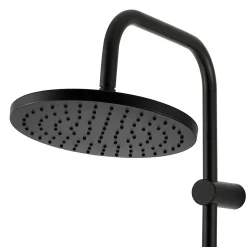 Colonne de douche thermostatique noir mat GoodHome Cavally