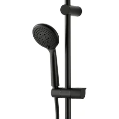 Colonne de douche thermostatique noir mat GoodHome Cavally