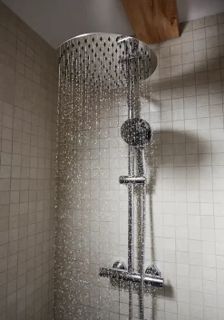 Colonne de douche thermostatique GoodHome Weddell