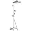 Colonne de douche thermostatique Hansgrohe Showerpipe Crometta S 240 vario