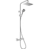 Colonne de douche thermostatique HANSGROHE Vernis Shape 230 EcoSmart chromé