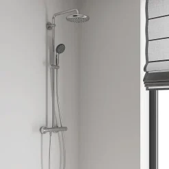 Colonne de douche thermostatique chrome Vitalio Start 2 Grohe