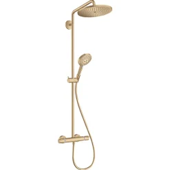 Colonne de douche thermostatique HANSGROHE Croma Select S 280 bronze brossé