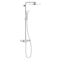 Colonne de douche thermostatique GROHE Euphoria SmartControl System 310 Duo avec nettoyant GrohClean