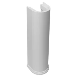 Colonne de lavabo en céramique blanche blanche l.21 x H.70,3 x P.18,5 cm, GoodHome Endell