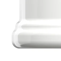Colonne de lavabo en céramique blanche blanche l.21 x H.70,3 x P.18,5 cm, GoodHome Endell