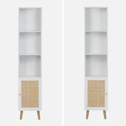 Colonne de rangement pour salle de bain. Bohème. L 35 x P 25 x H 167cm