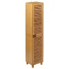 Colonne de salle de bain en bambou Sicela - 34 x H. 170 cm