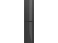 Colonne de salle de bain NELI 2 portes 140x30x27 cm gris anthracite T-BATH