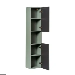 Colonne de salle de bain - 30 x 140 cm - 2 portes - ROSEAU