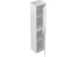 Colonne de salle de bain NELI 2 portes 140x30x27 cm blanc T-BATH