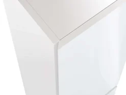 Colonne de salle de bain NELI 2 portes 140x30x27 cm blanc T-BATH