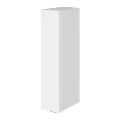 Colonne de salle de bains suspendue faible largeur blanc brillant l.20 x H.90 x P.36 cm, GoodHome Imandra