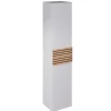 Colonne de salle de bains à suspendre ouverture droite Archi blanc mat H. 160 x L. 35 cm