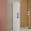 Colonne De Salle De Bains Pivotante 2 Portes, 1 Garniture Et Compartiment Ouvert - Easy