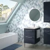 Colonne de salle de bains H.85 cm bleu Selva Geberit