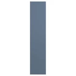 Colonne de salle de bains suspendue en mélaminé bleu mat l.35 x l.32 x H.160 cm, Alba