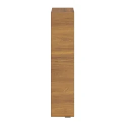 Colonne de salle de bains suspendue faible largeur effet noyer l.20 x H.90 x P.36 cm, GoodHome Imandra