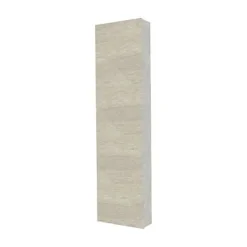 Colonne de salle de bains faible profondeur effet chêne clair l.45 x H.170 x P.19 cm, Calao
