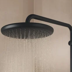 Colonne douche sans robinnetterie GROHE Vitalio Start 250 noire