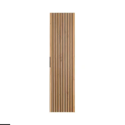 Colonne haute - 35 x 140 cm - 1 porte - Chêne Wotan - WOTANIA