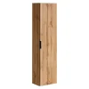 Colonne salle de bain suspendue NOXERA 1 porte Coloris chene wotan Hauteur 140 cm