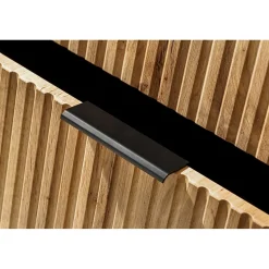 Colonne salle de bain suspendue NOXERA 1 porte Coloris chene wotan Hauteur 140 cm
