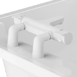 Colonnette blanc mat GoodHome vendue par 2