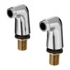 Colonnette chrome GoodHome vendue par 2
