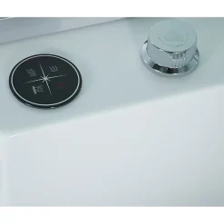 Combi Balneo douche Hammam CBH PUR WHITE Archipel 179x97 - DROITE