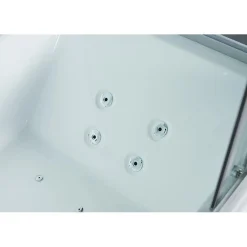 Combi Balneo douche Hammam CBH PUR WHITE Archipel 179x97 - GAUCHE
