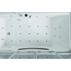 Combi Balneo douche Hammam CBH PUR WHITE Archipel 179x97 - GAUCHE