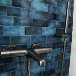 Combiné support de douche gun métal 3 pièces Essebagno Luisa