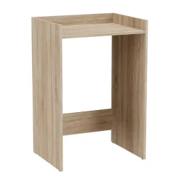 COMO - Meuble de rangement pour machine à laver - Meuble SDB - 64x50x97.5 cm - Buanderie