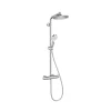 Crometta S 240 Colonne de douche 1 jet, avec Mitigeur thermostatique, Chrome