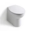 Cuvette De Toilette Patascoss En Céramique Blanche De Qualité Supérieure, À Encastrer.