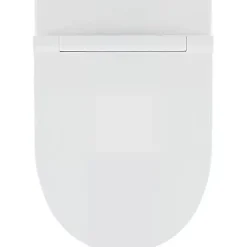 Cuvette de WC céramique traditionnelle SANINDUSA suspendue système d'hygiène sans bride Rimflush 56 Sanlife blanc mate texturé