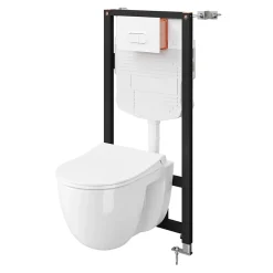 Cuvette suspendu sans bride Winam GoodHome