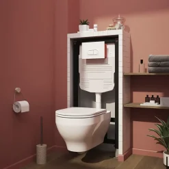 Cuvette WC suspendu compact GoodHome Cavally